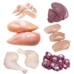 Chicken Parts Menu Image